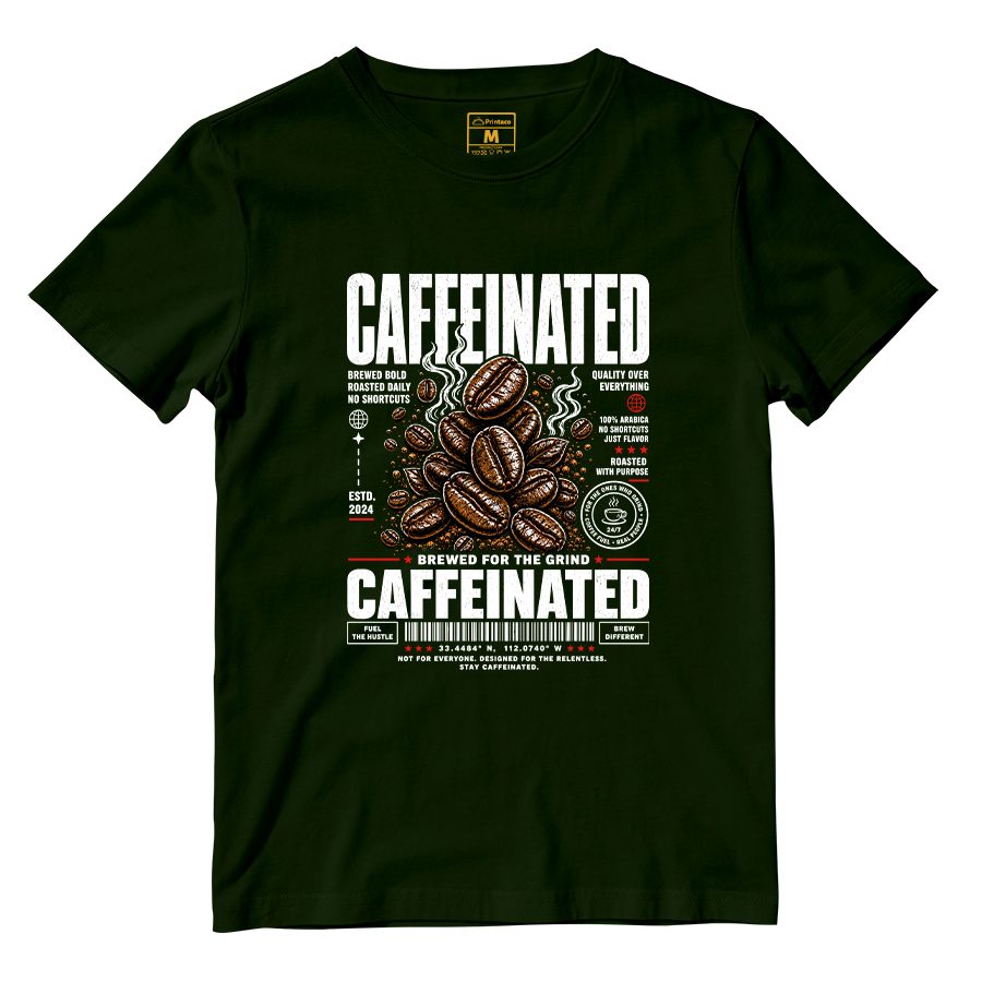 Cotton Shirt: Caffeineted
