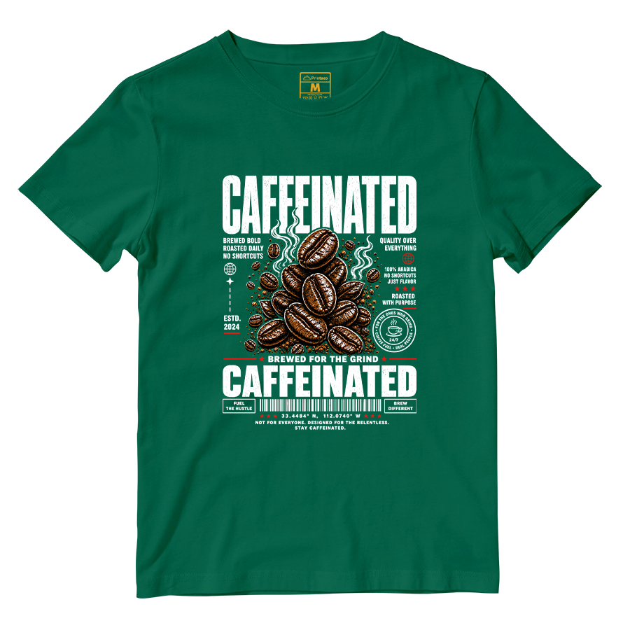 Cotton Shirt: Caffeineted