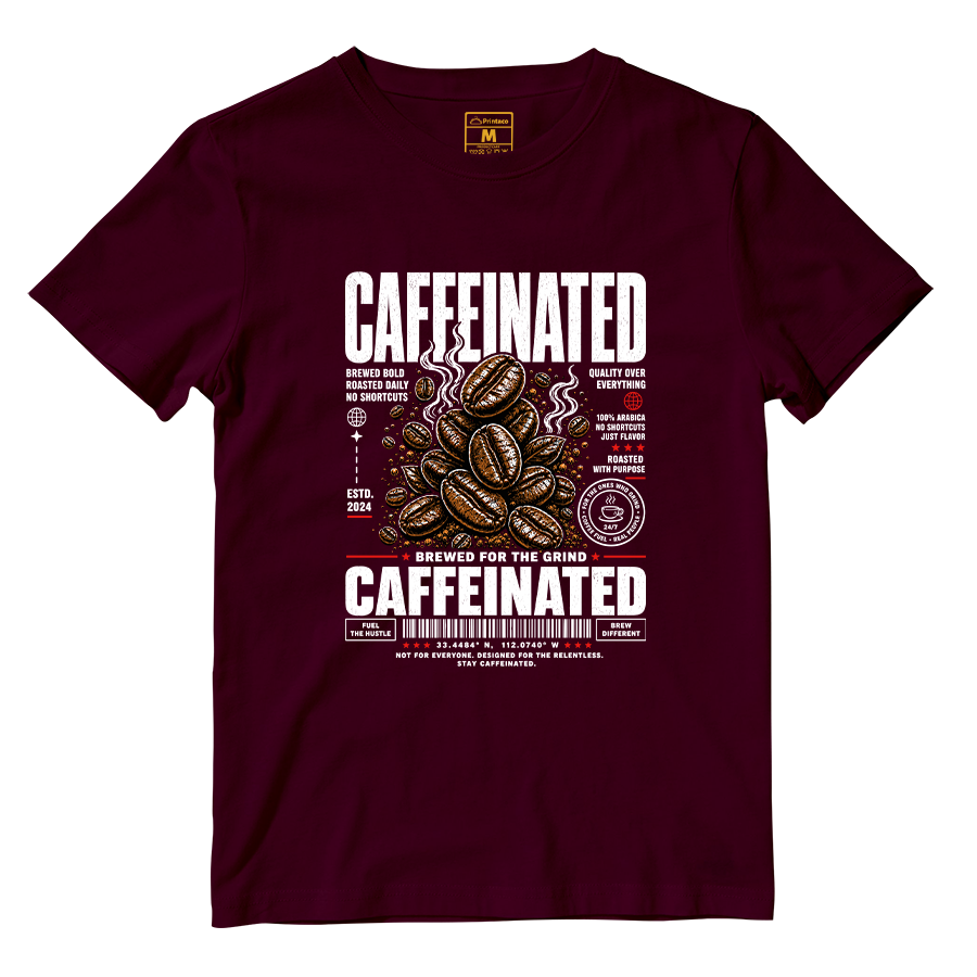 Cotton Shirt: Caffeineted