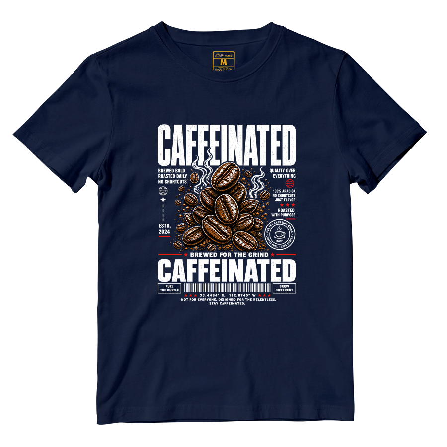 Cotton Shirt: Caffeineted