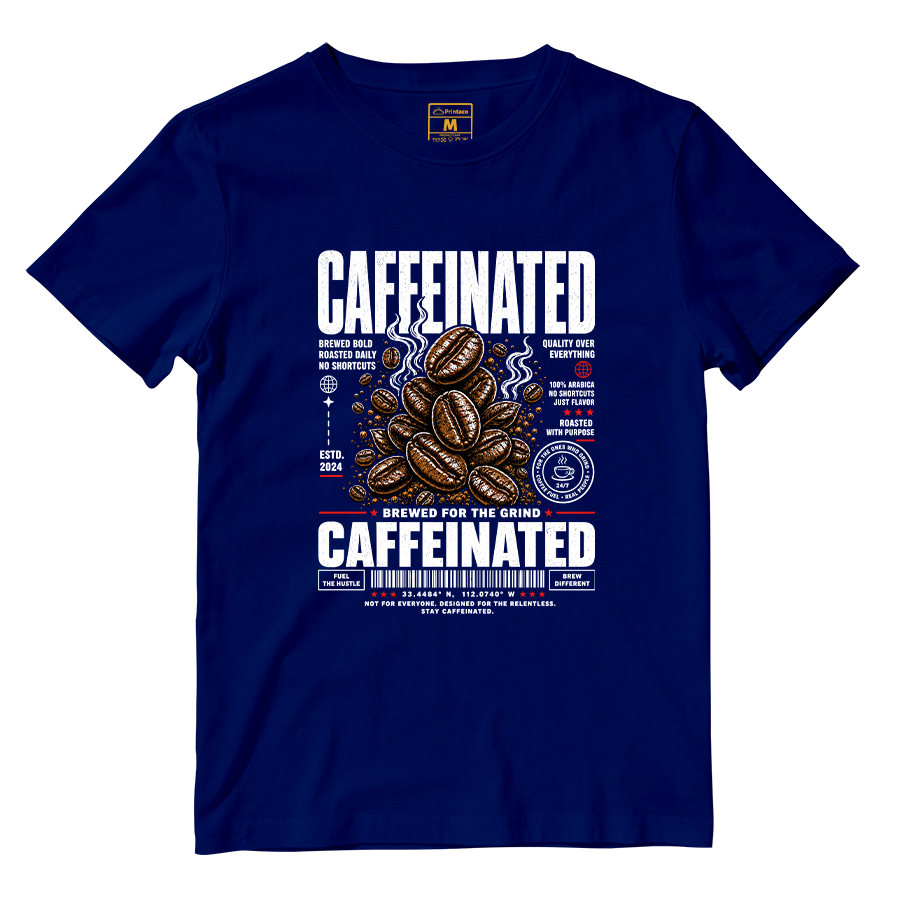Cotton Shirt: Caffeineted
