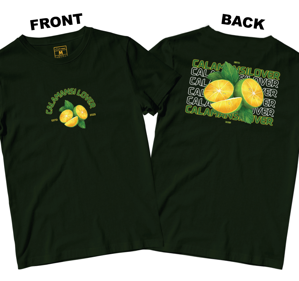 Cotton Shirt: Calamansi Lover (Front and Back)