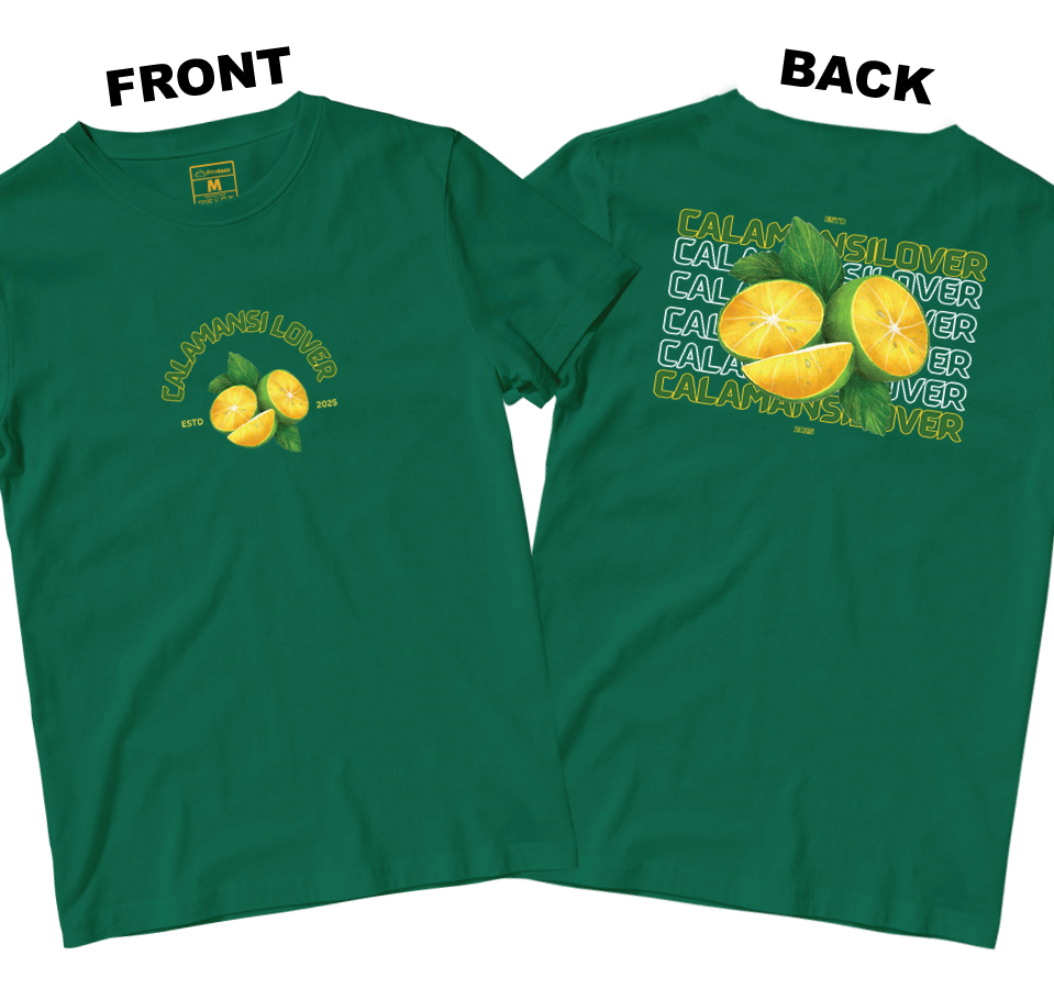Cotton Shirt: Calamansi Lover (Front and Back)