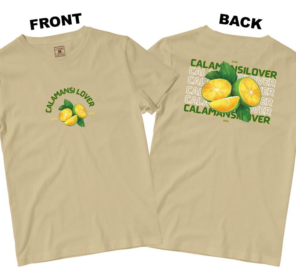 Cotton Shirt: Calamansi Lover (Front and Back)