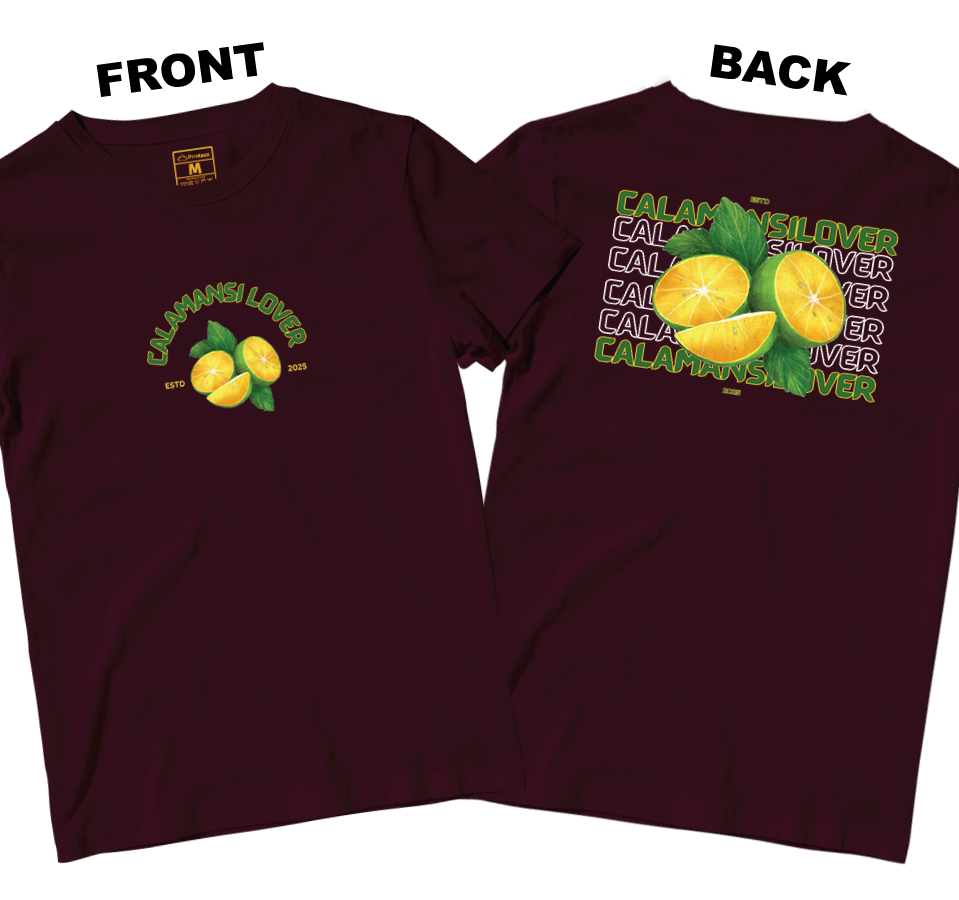 Cotton Shirt: Calamansi Lover (Front and Back)