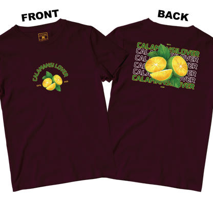 Cotton Shirt: Calamansi Lover (Front and Back)