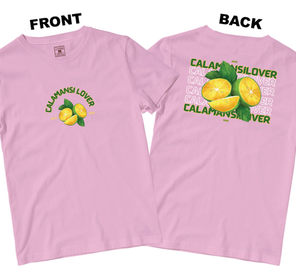 Cotton Shirt: Calamansi Lover (Front and Back)
