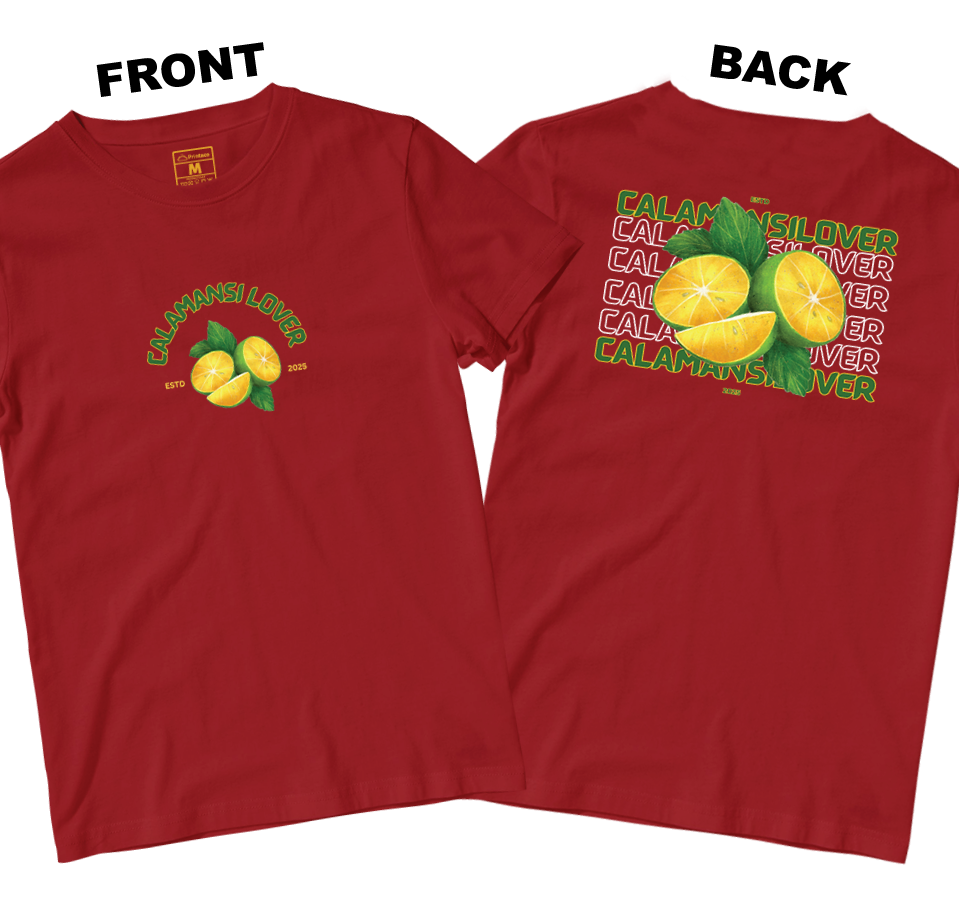 Cotton Shirt: Calamansi Lover (Front and Back)
