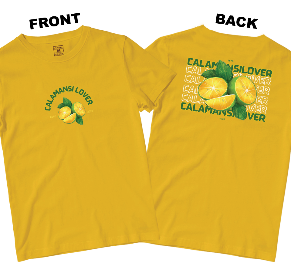 Cotton Shirt: Calamansi Lover (Front and Back)