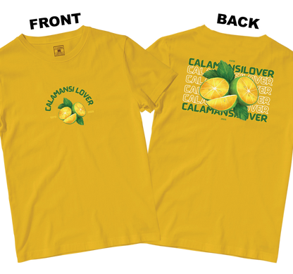 Cotton Shirt: Calamansi Lover (Front and Back)