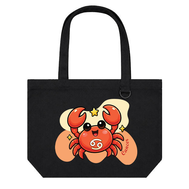 Landscape Tote Bag: Cancer Cartoon