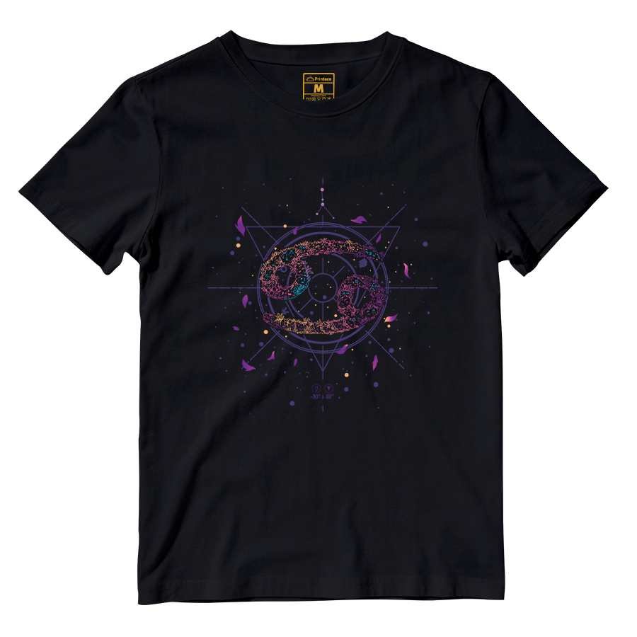 Cotton Shirt: Cancer Floral