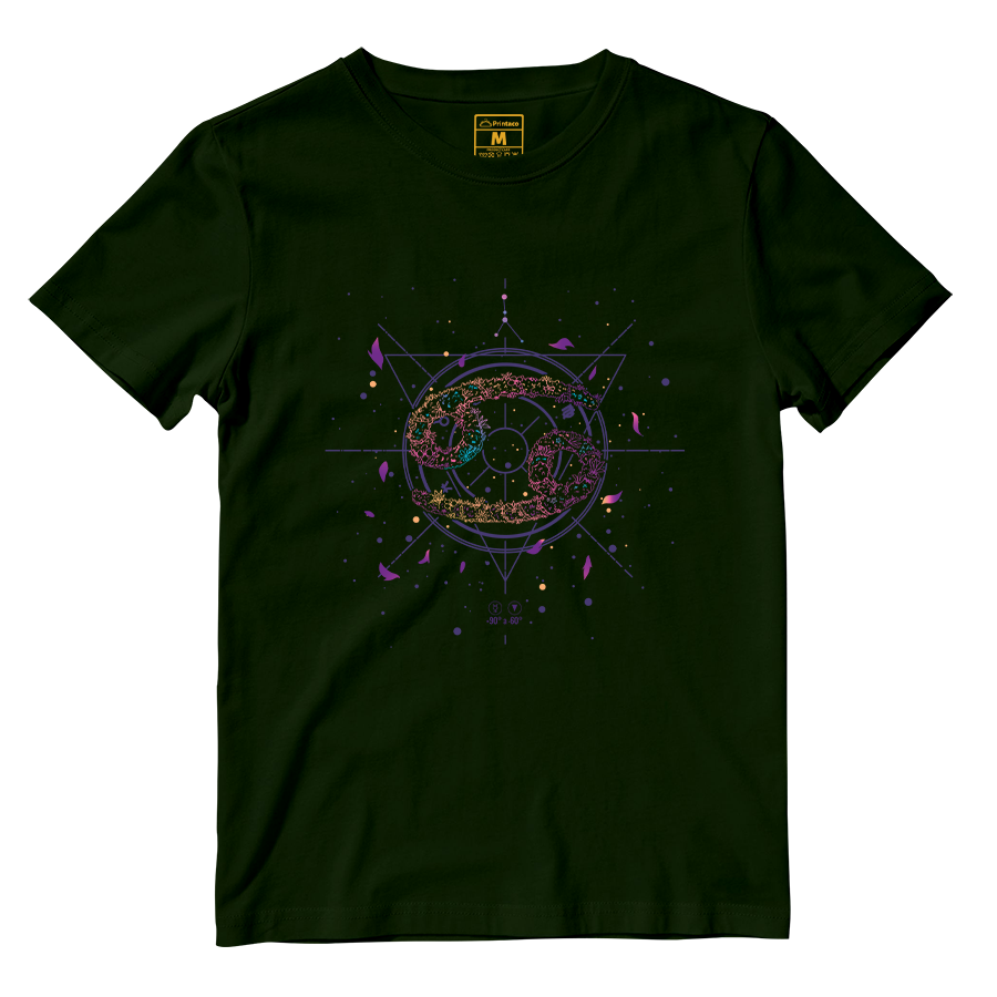 Cotton Shirt: Cancer Floral
