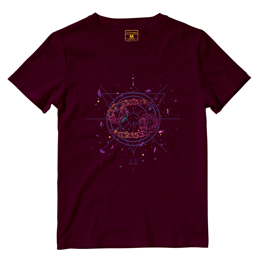 Cotton Shirt: Cancer Floral