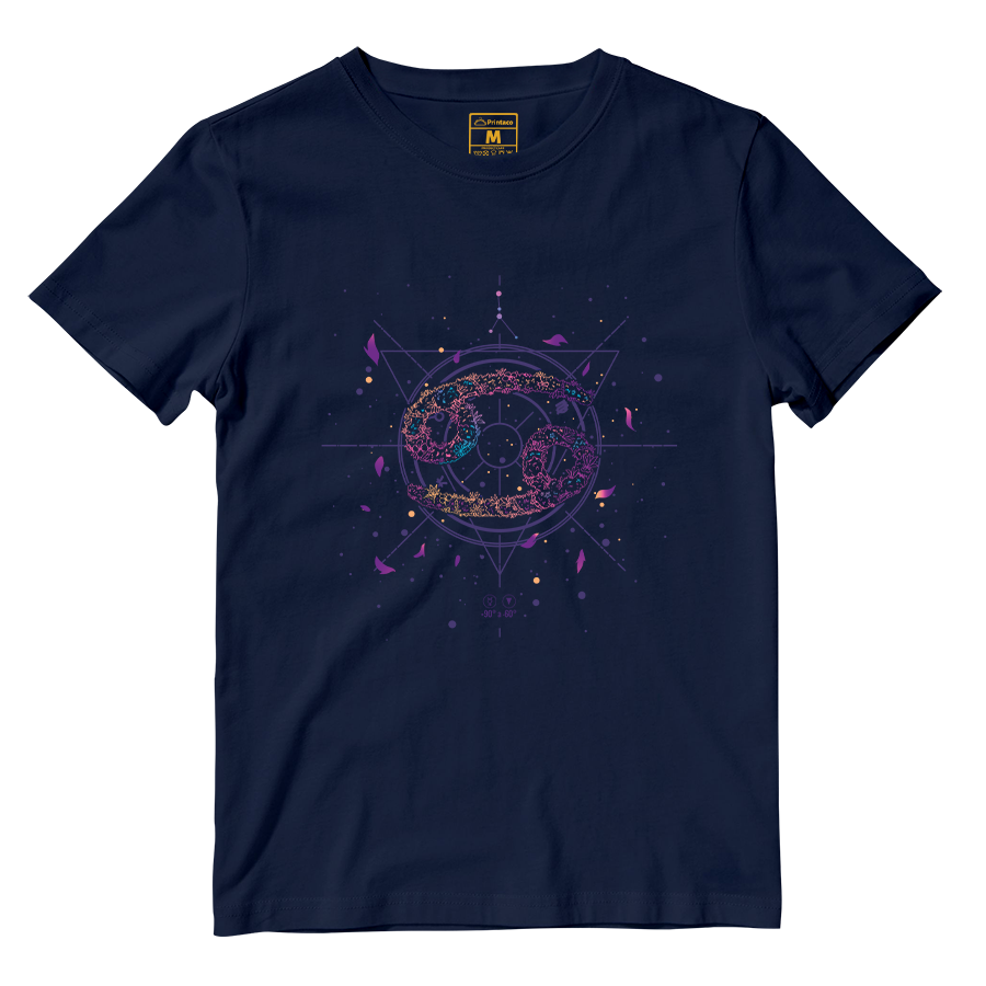 Cotton Shirt: Cancer Floral