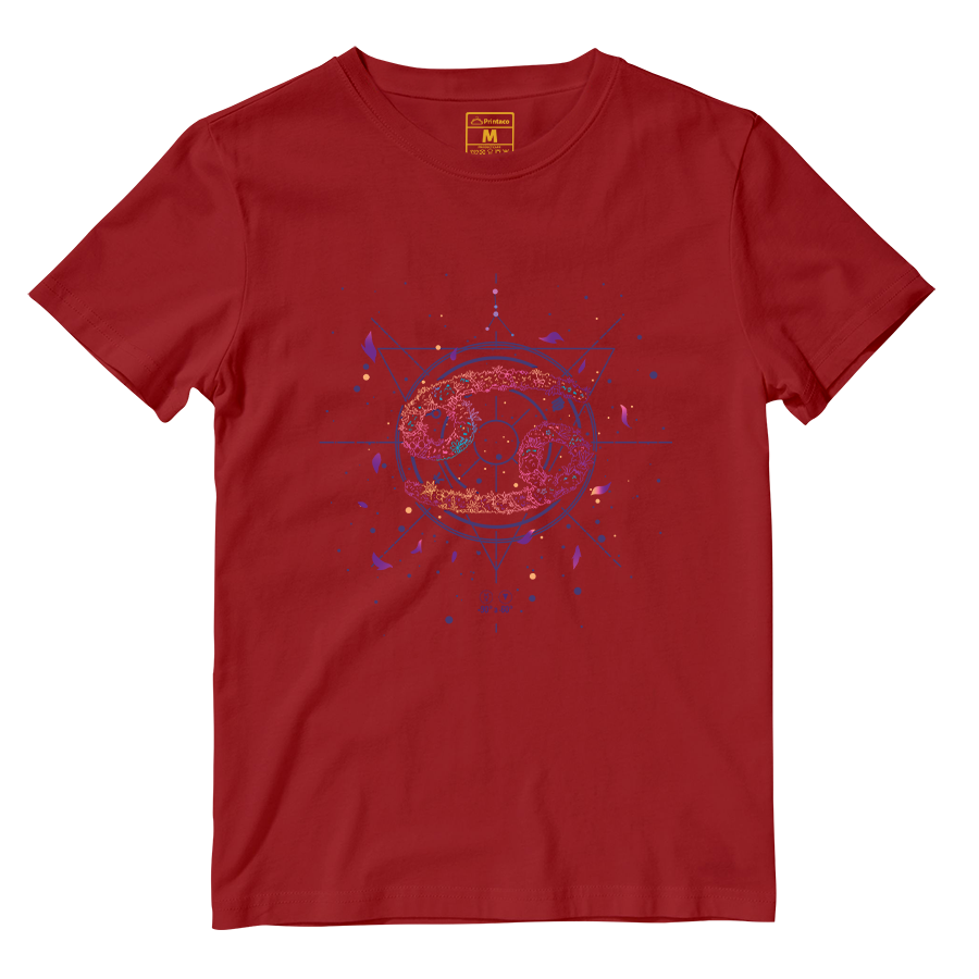 Cotton Shirt: Cancer Floral