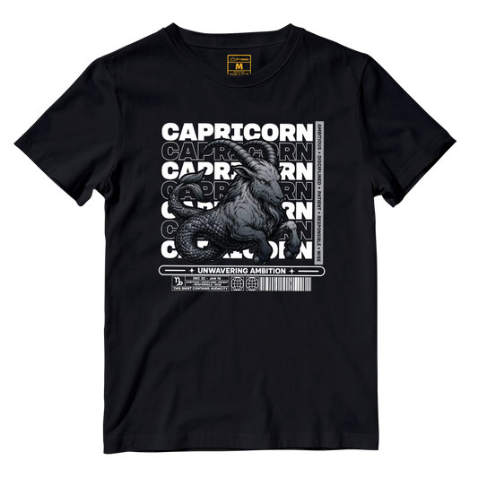 Cotton Shirt: Capricorn Ambitious