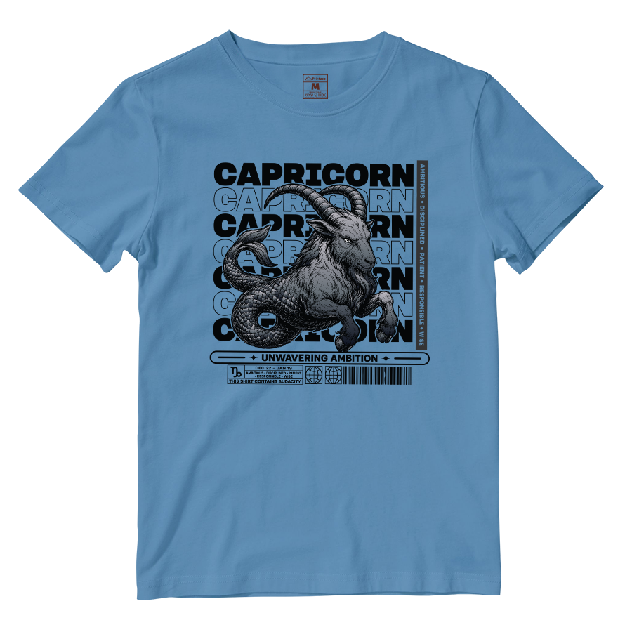 Cotton Shirt: Capricorn Ambitious