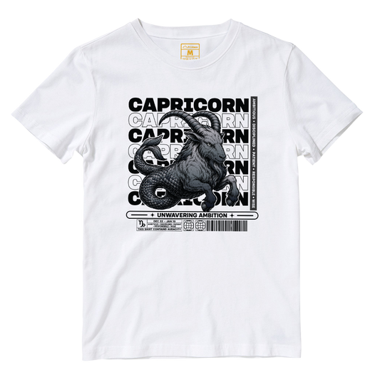Cotton Shirt: Capricorn Ambitious