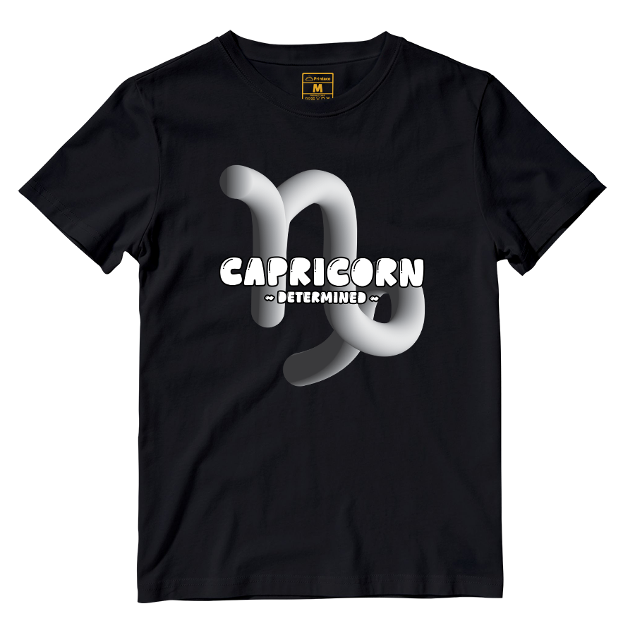 Cotton Shirt: Capricorn Bubble