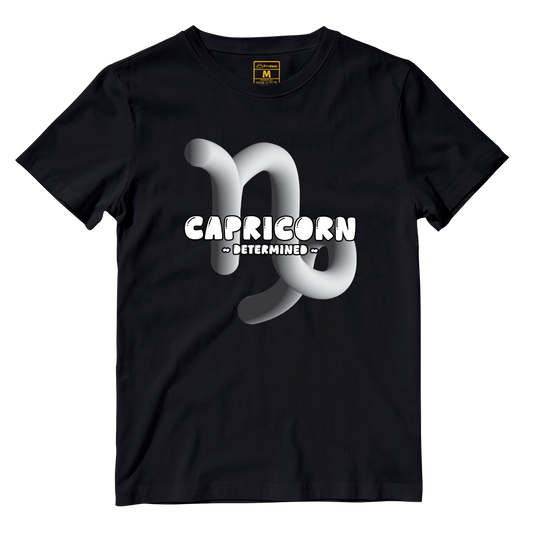 Cotton Shirt: Capricorn Bubble