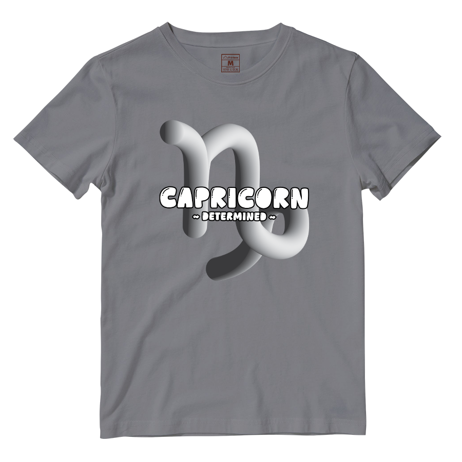 Cotton Shirt: Capricorn Bubble