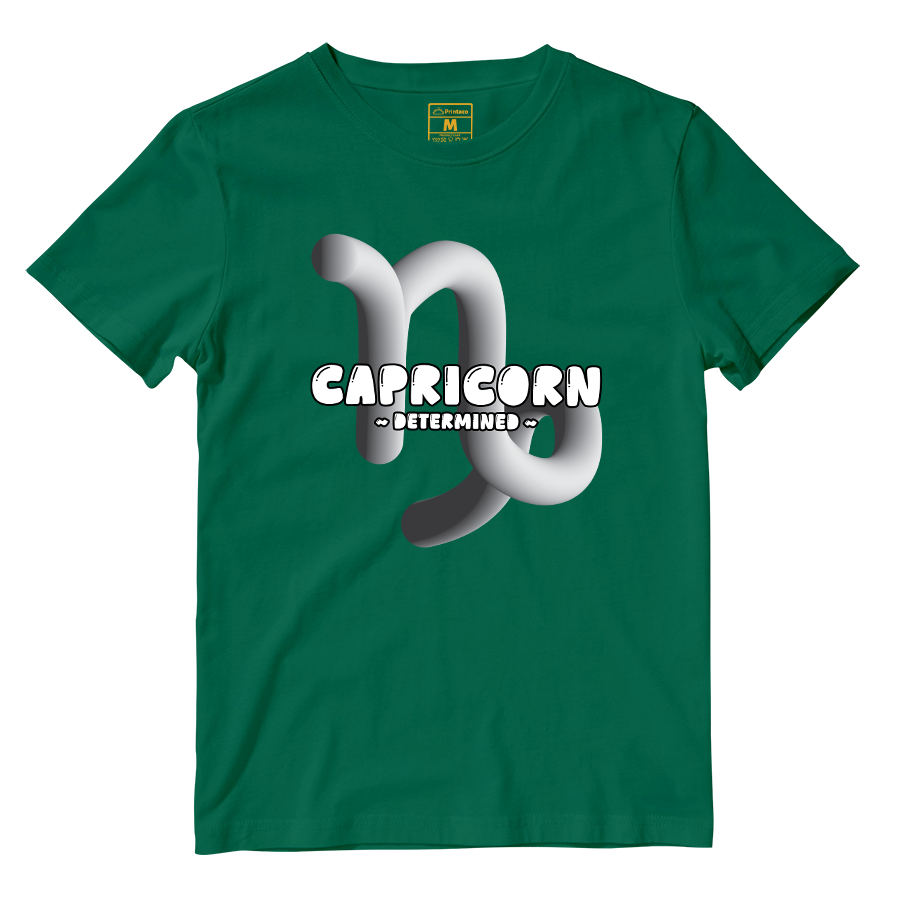 Cotton Shirt: Capricorn Bubble