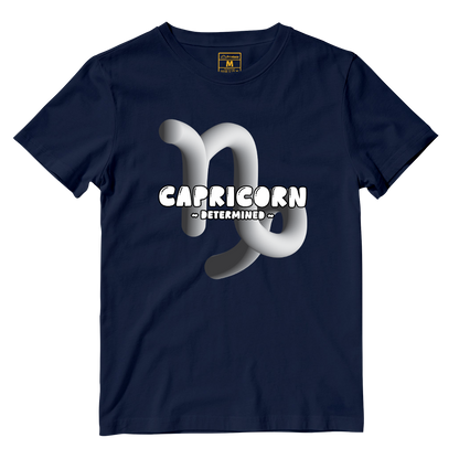 Cotton Shirt: Capricorn Bubble