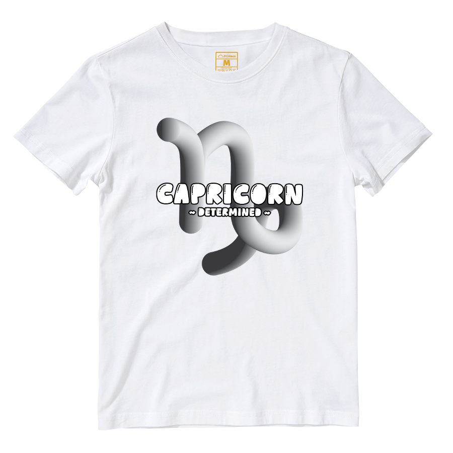 Cotton Shirt: Capricorn Bubble