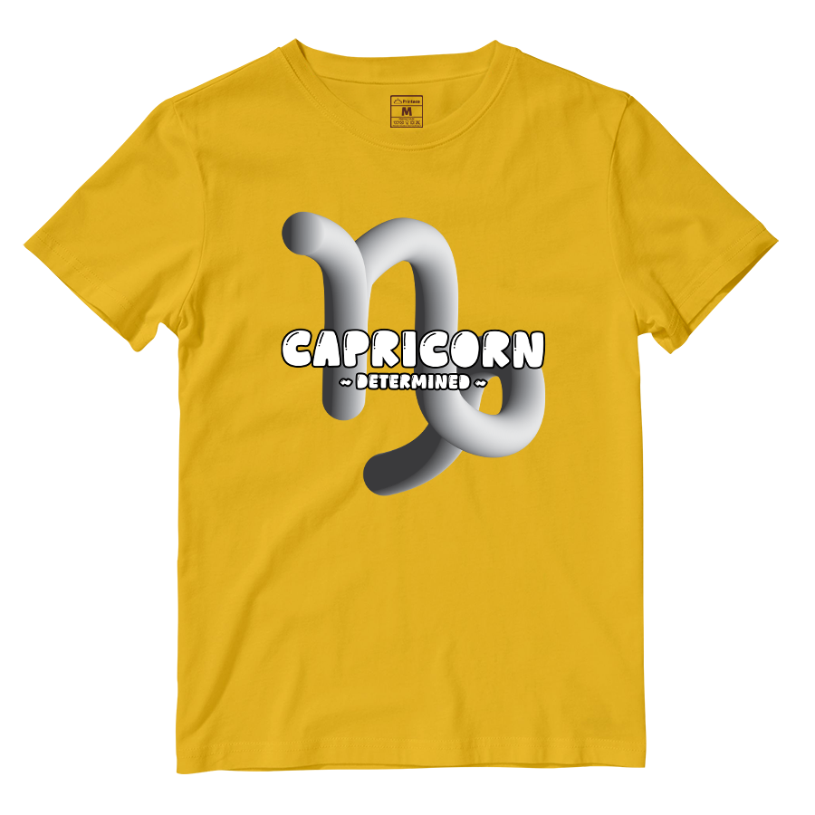 Cotton Shirt: Capricorn Bubble
