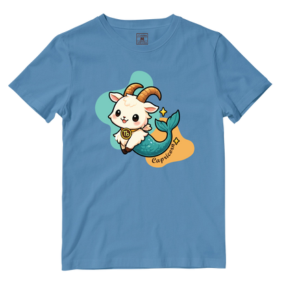 Cotton Shirt: Capricorn Cartoon