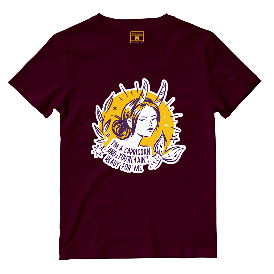 Cotton Shirt: Capricorn Lady