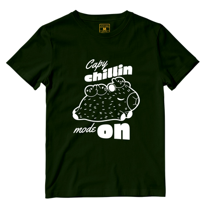 Cotton Shirt: Capy Chillin