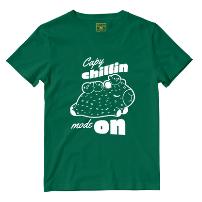 Cotton Shirt: Capy Chillin