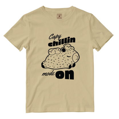 Cotton Shirt: Capy Chillin