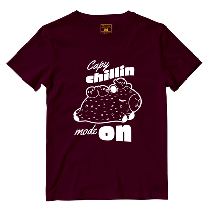 Cotton Shirt: Capy Chillin