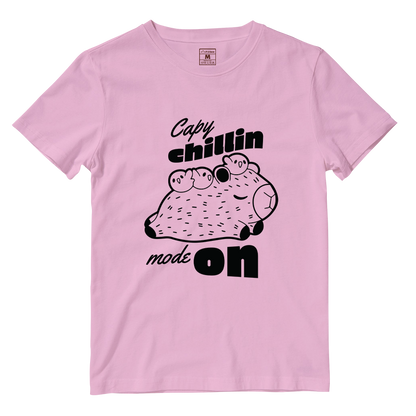 Cotton Shirt: Capy Chillin