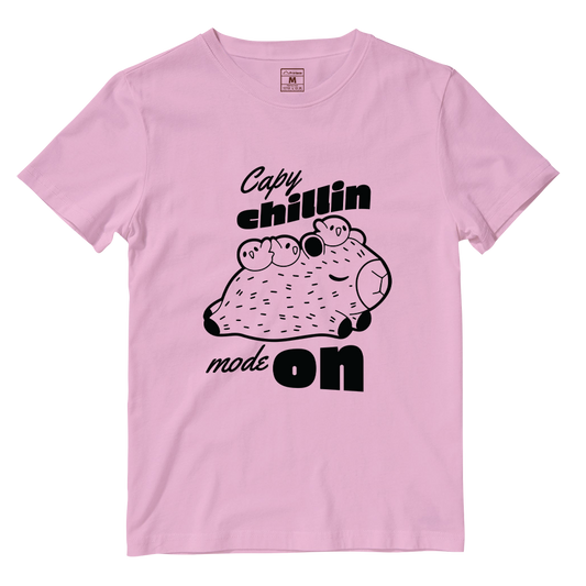 Cotton Shirt: Capy Chillin