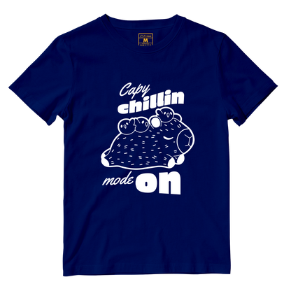 Cotton Shirt: Capy Chillin