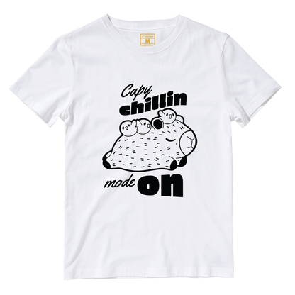 Cotton Shirt: Capy Chillin