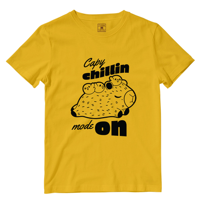 Cotton Shirt: Capy Chillin