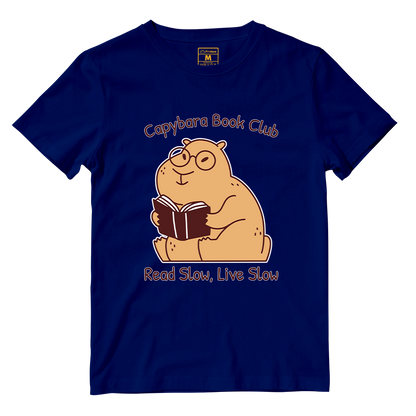 Cotton Shirt: Capybara Book Club