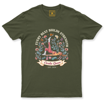 Drifit Shirt: Cardio Queen