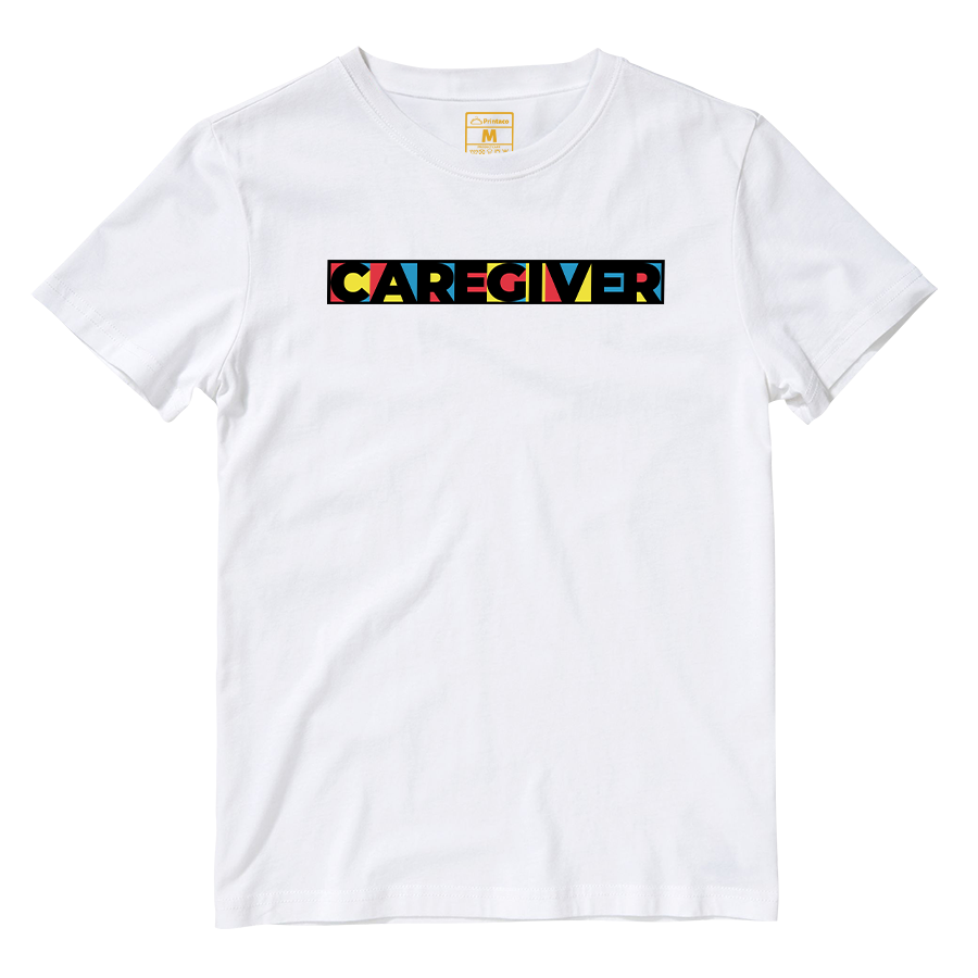 Cotton Shirt: Caregiver Retro