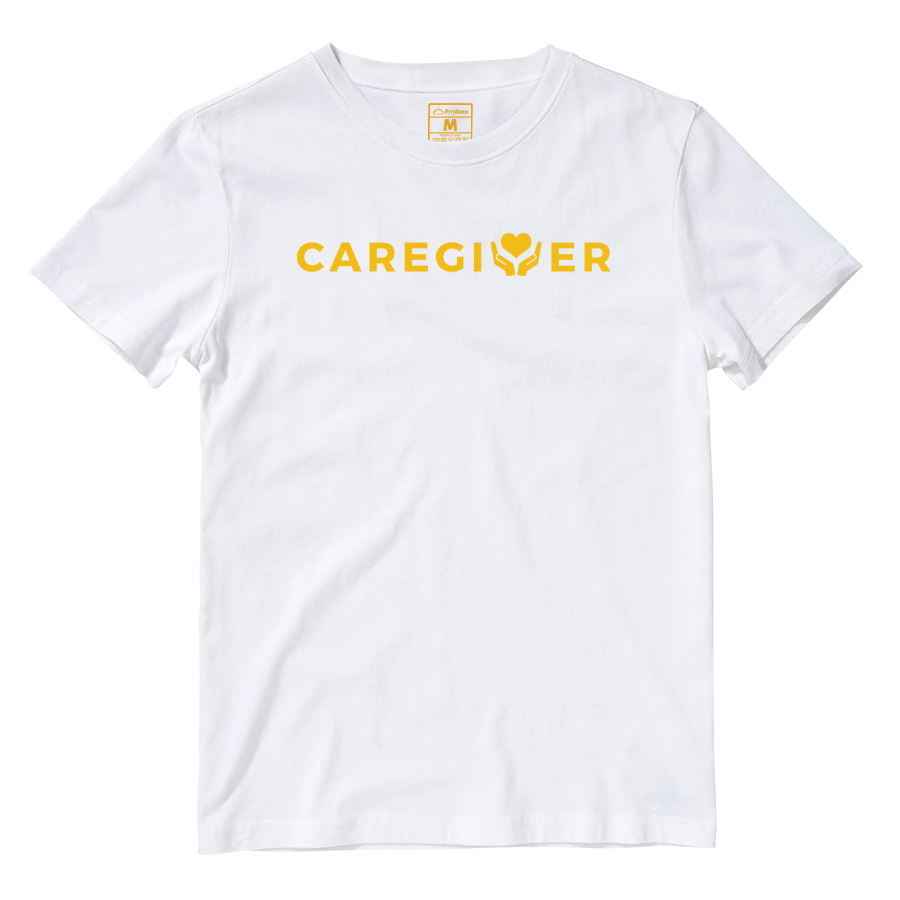 Cotton Shirt: Caregiver Yellow