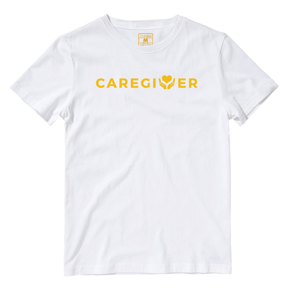 Cotton Shirt: Caregiver Yellow