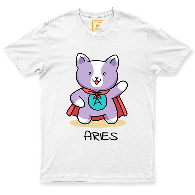 C.Spandex Shirt: Aries Cat