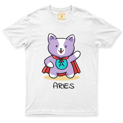 C.Spandex Shirt: Aries Cat