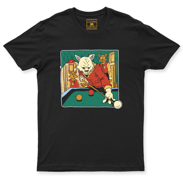 Drifit Shirt: Cat Billiards