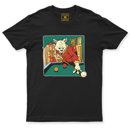 Drifit Shirt: Cat Billiards